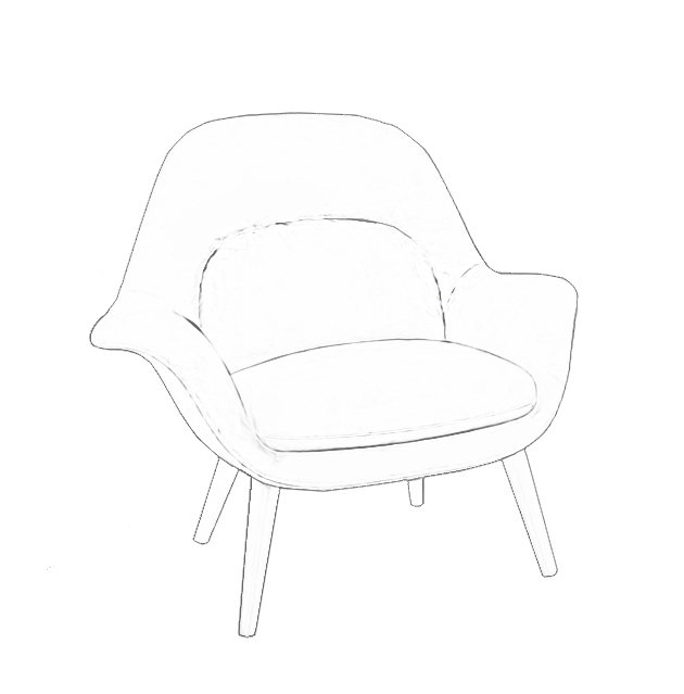 designová židle návrh interiérů Olomouc